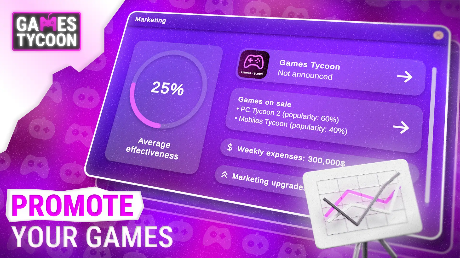 معرفی و دانلود بازی Games Tycoon برای موبایل