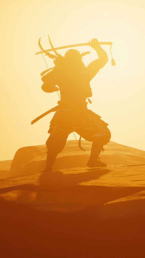 والپیپر Ghost of Tsushima برای موبایل