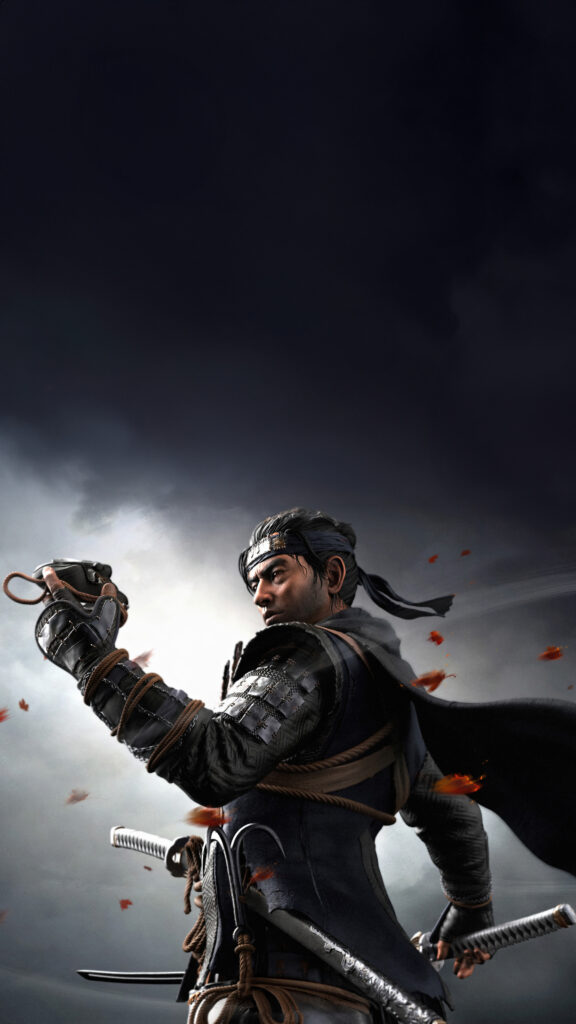 والپیپر Ghost of Tsushima برای موبایل