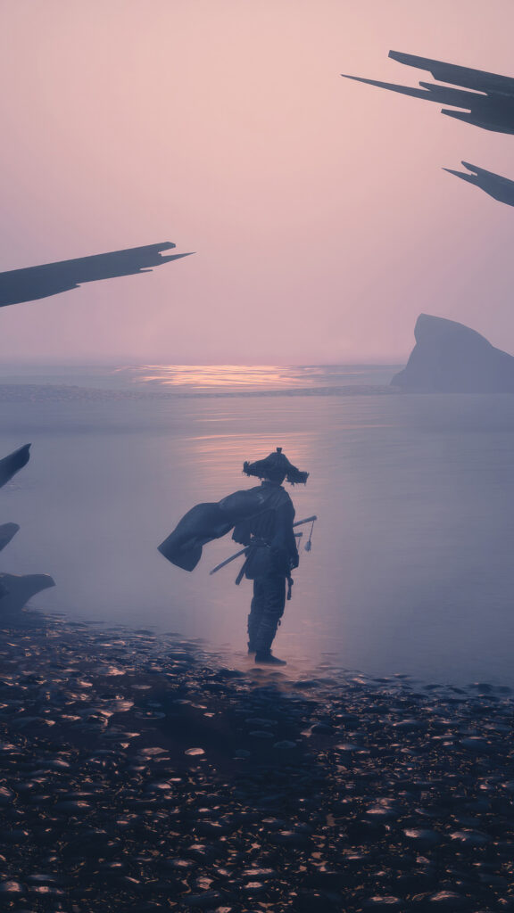 والپیپر Ghost of Tsushima برای موبایل (اندروید و آیفون)