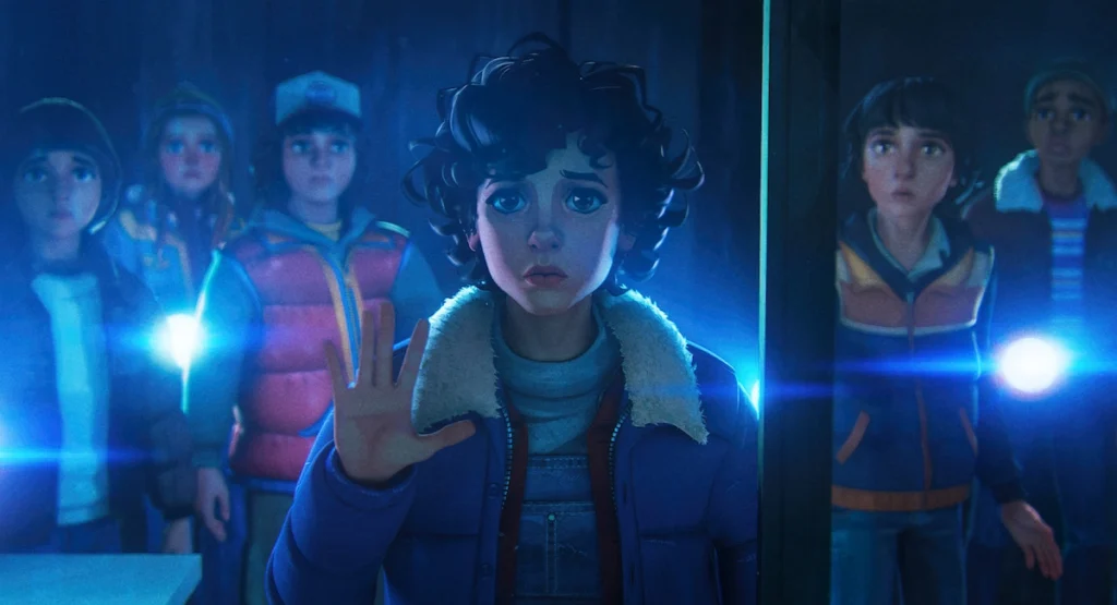 اولین پوستر انیمیشن Stranger Things منتشر شد