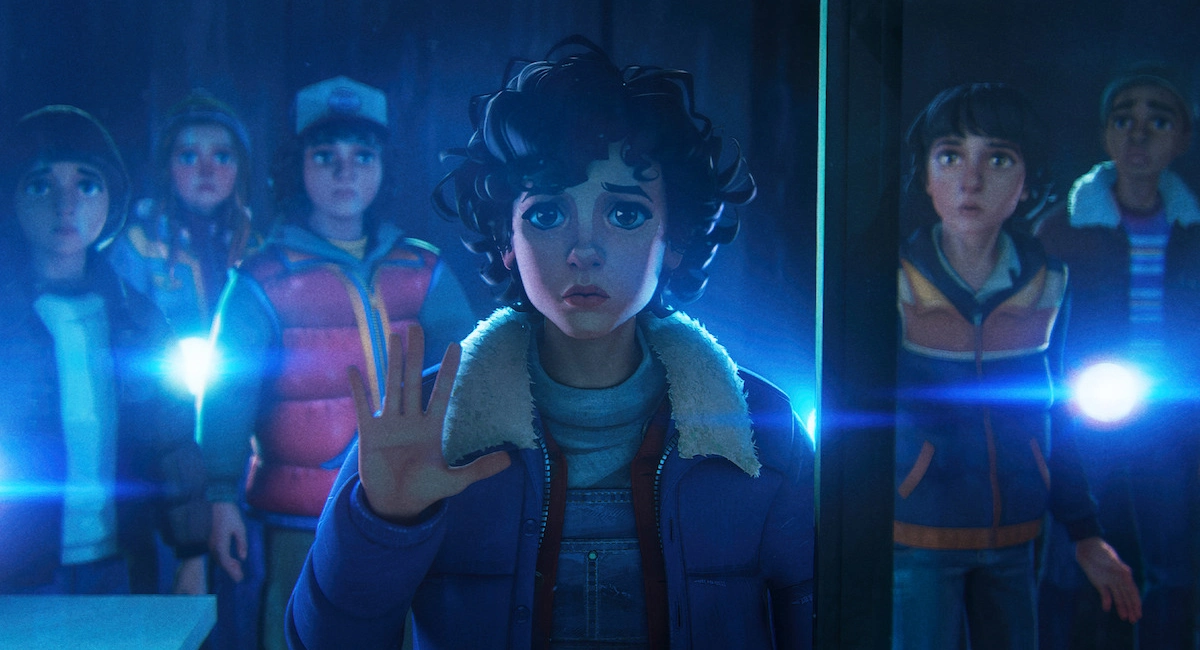 اولین پوستر انیمیشن Stranger Things منتشر شد